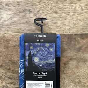5/$20 NEW Adult Vincent van Gogh Starry Night Socks